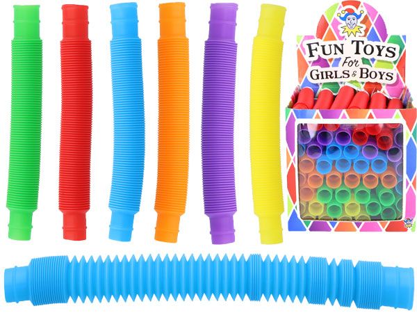 48x Stretchy Tubes In Assorted Colours